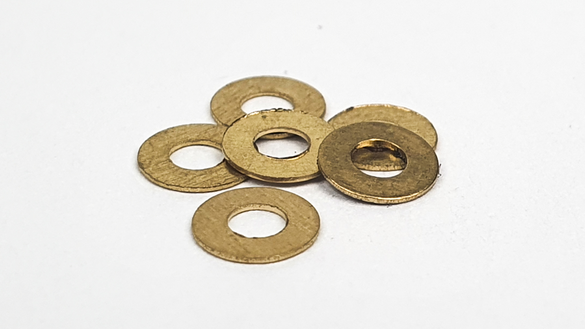 CNC Speichenkopfunterlegscheiben Messing